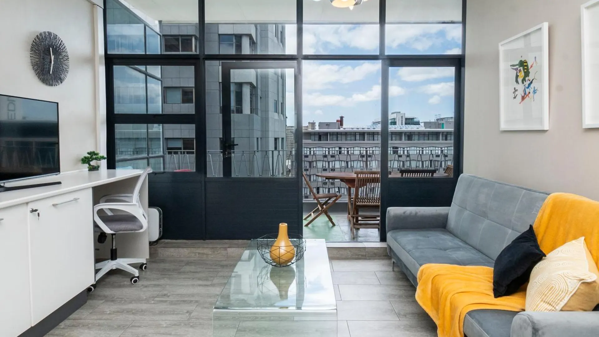 Appartement City 2Bed W Balcony 5 Minutes To V&A, Cticc Le Cap Afrique du Sud